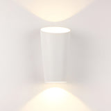 Modern Nordic Waterproof 10W LED Cylindrical Up and Down Outdoor Wall Sconce for Porch and Garden