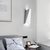 Modern Nordic Waterproof LED Wall Sconce 10W Up and Down Interior Exterior Light Black White