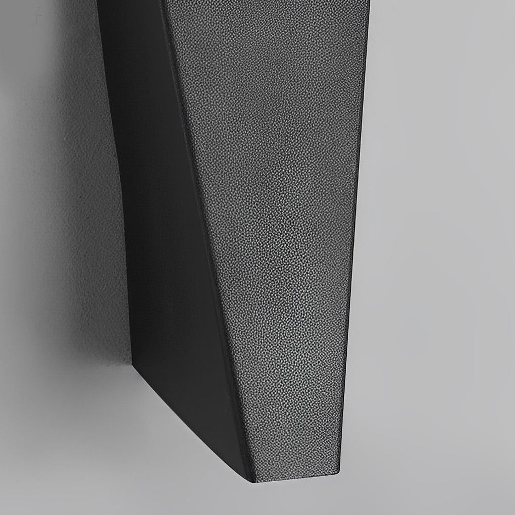 Modern Nordic Waterproof LED Wall Sconce 10W Up and Down Interior Exterior Light Black White