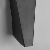 Modern Nordic Waterproof LED Wall Sconce 10W Up and Down Interior Exterior Light Black White