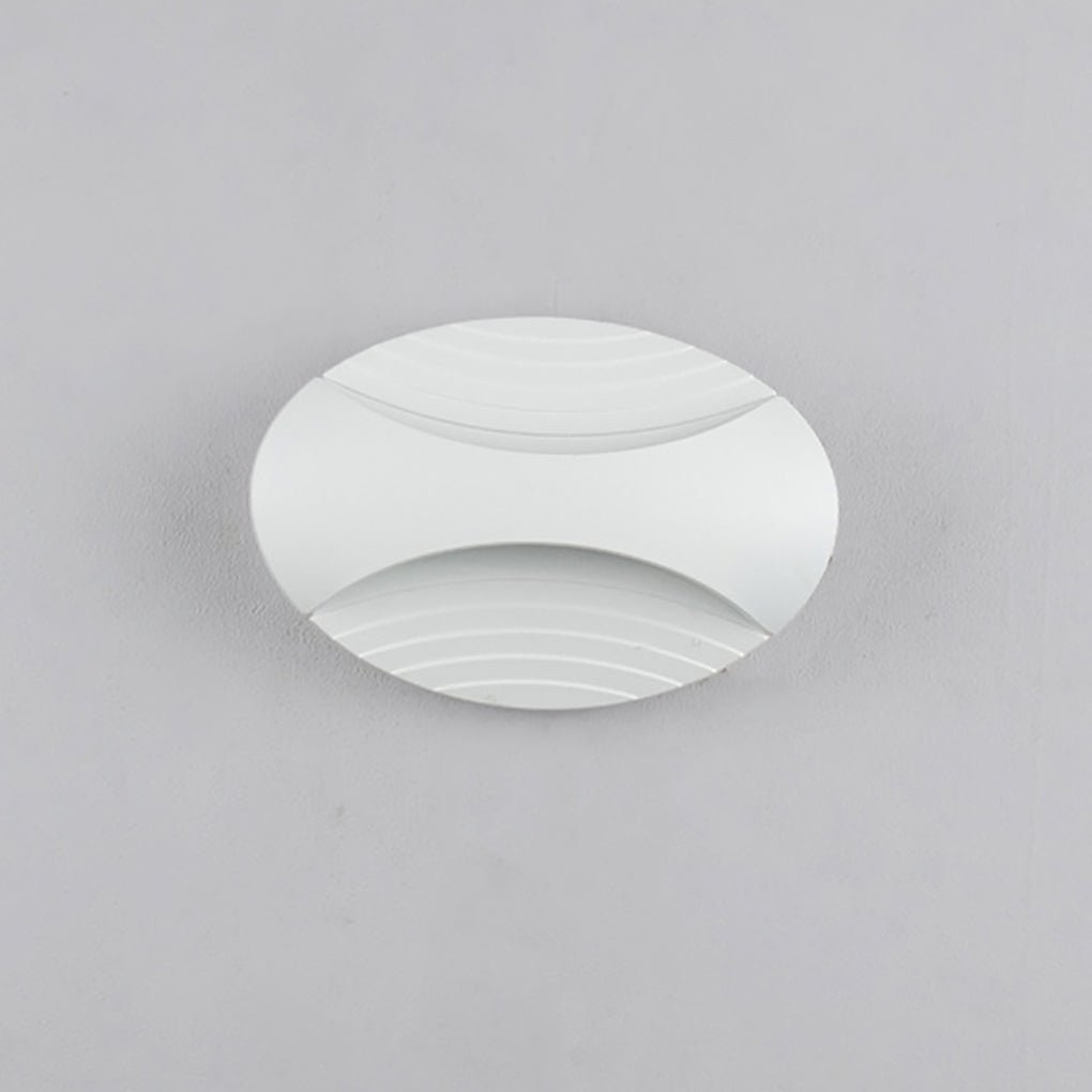 Modern Nordic Waterproof LED Wall Sconce Aluminum Outdoor Garden Minimalist Light