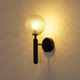 Modern Nordica Glass Bracket Wall Lamp Elegant Nordic Design Brass Indoor Sconce