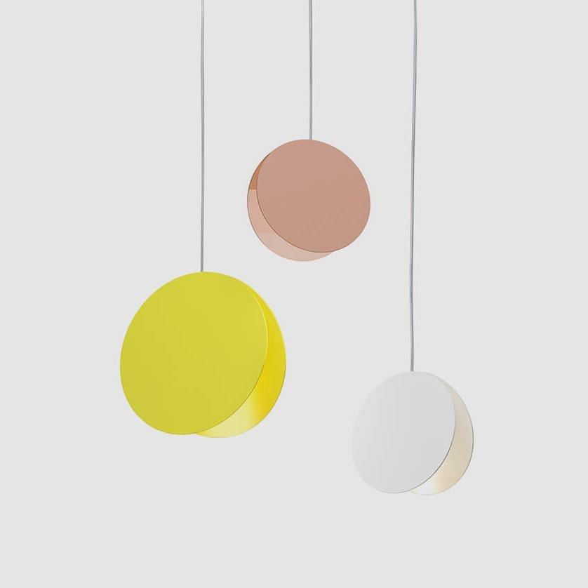 Modern North Circular Geometric Pendant Light Iron GU10 LED Ceiling Fixture