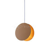Modern North Circular Geometric Pendant Light Iron GU10 LED Ceiling Fixture