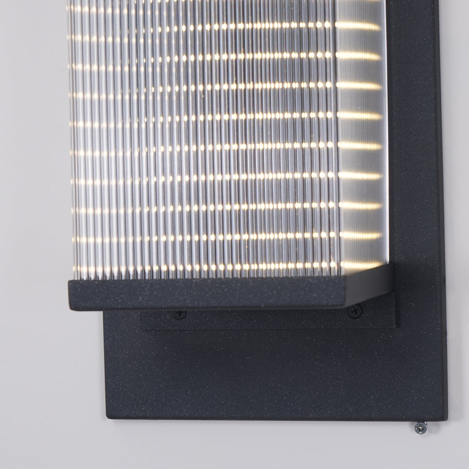 Modern Oleron Box Exterior Wall Lantern Waterproof LED Sconce Light for Garden Set of 2