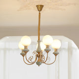 Modern Onyx Glass Pendant Light Metal Chandelier for Dining Room Living Space