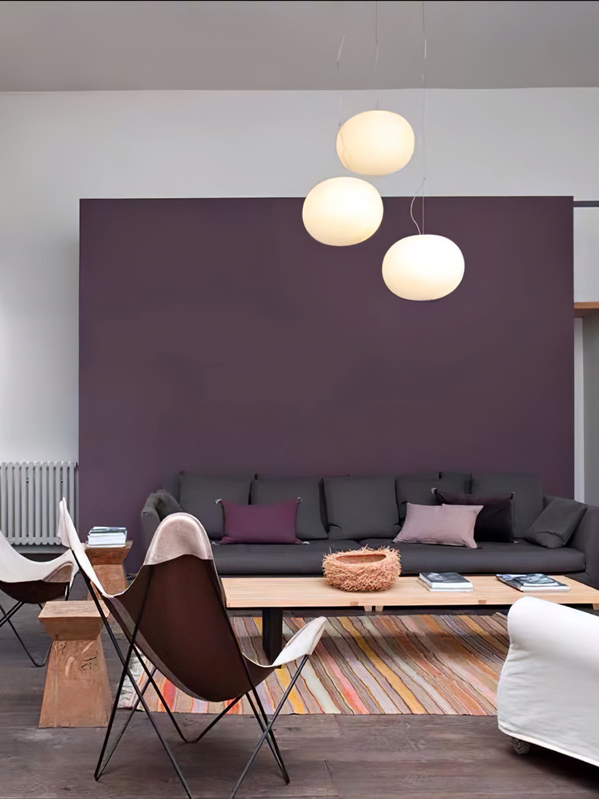 Modern Opal Glass Sphere Pendant Light Minimalist Frosted Globe Hanging Lamp