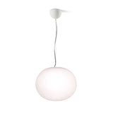 Modern Opal Glass Sphere Pendant Light Minimalist Frosted Globe Hanging Lamp
