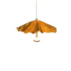 Modern Organic Brass Lotus Leaf LED Chandelier Hanging Ceiling Light Fixture