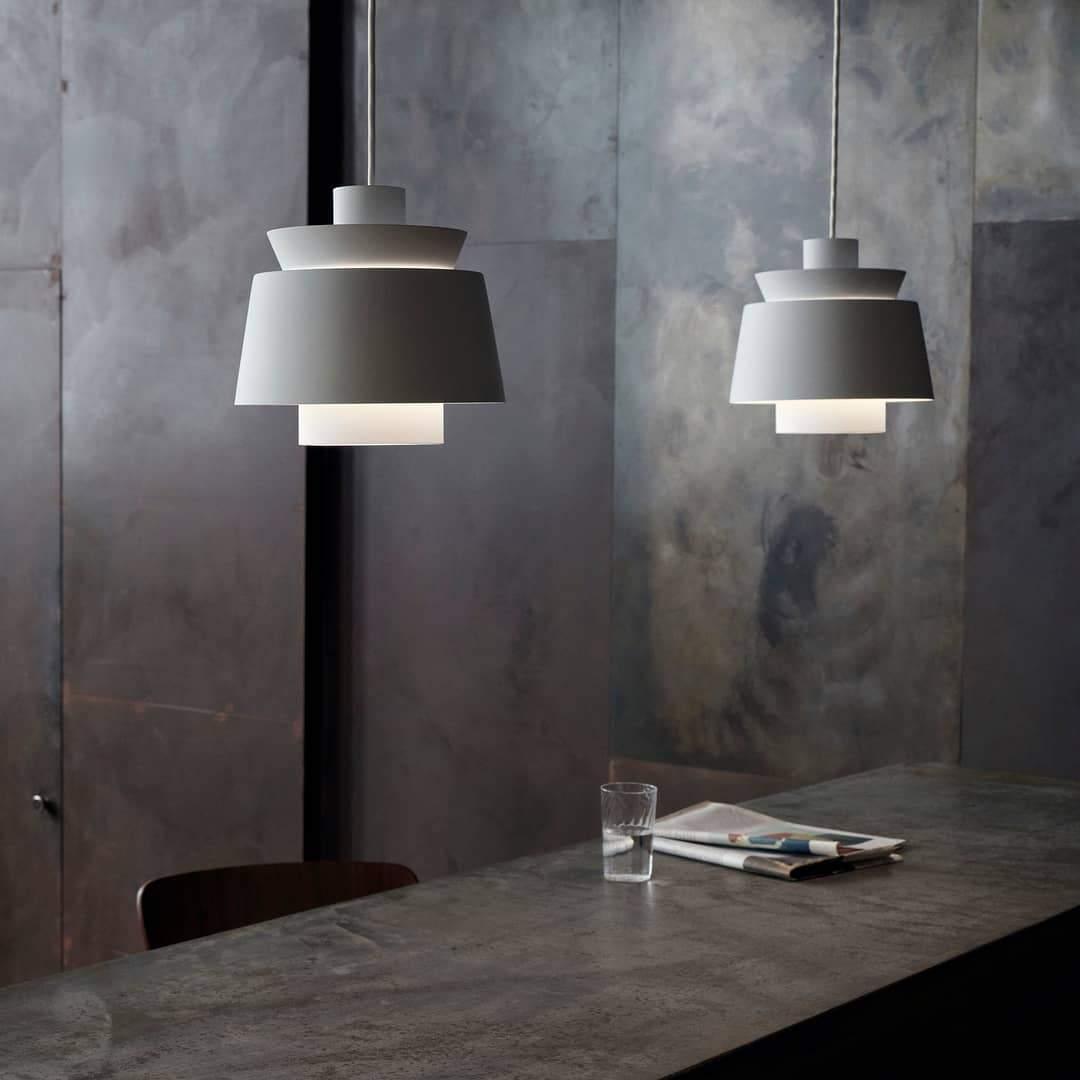 Modern Orion Metal Spinning Pendant Light with Industrial Metallic Finish for Indoor Spaces