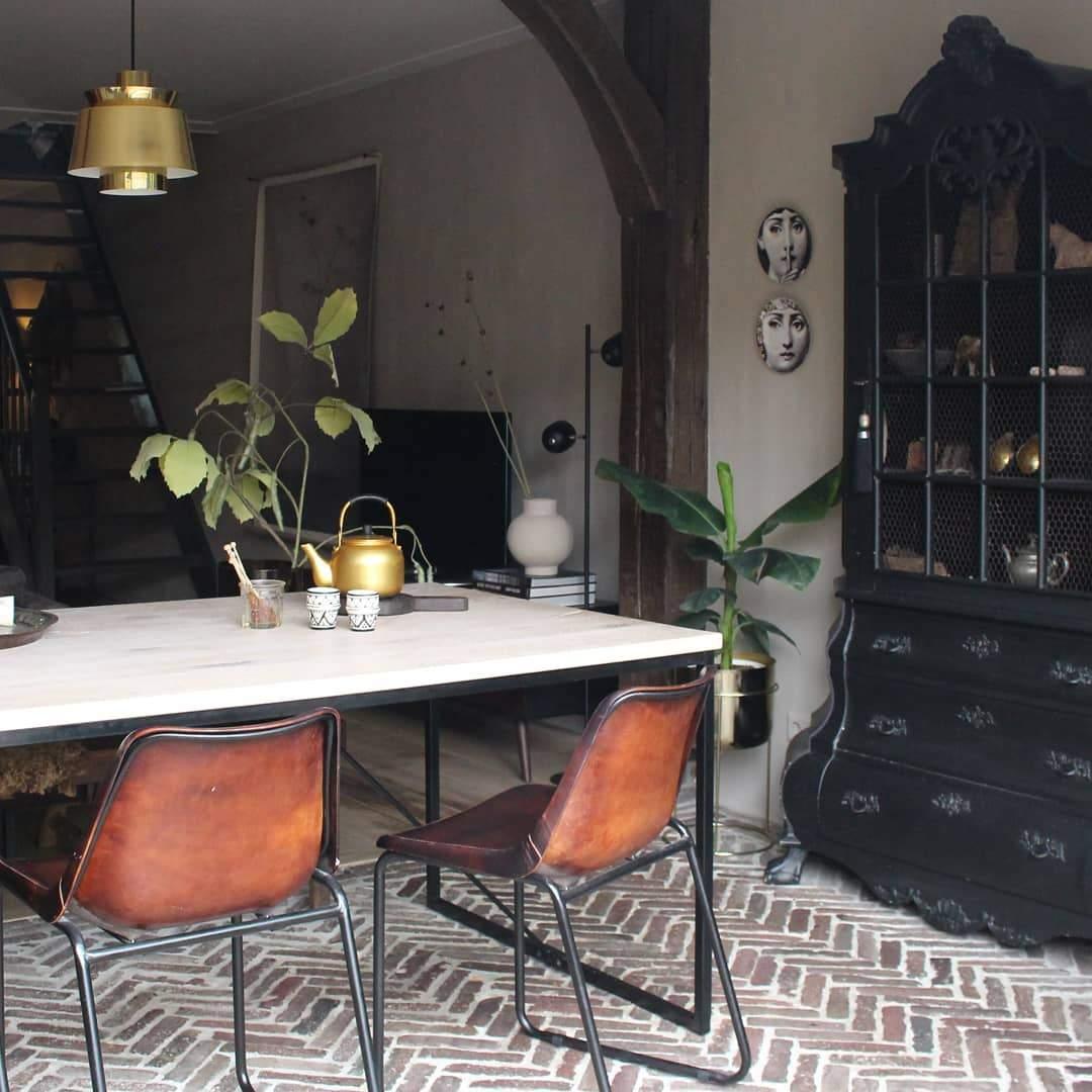 Modern Orion Metal Spinning Pendant Light with Industrial Metallic Finish for Indoor Spaces