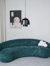 Modern Orion Metal Spinning Pendant Light with Industrial Metallic Finish for Indoor Spaces