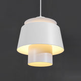 Modern Orion Metal Spinning Pendant Light with Industrial Metallic Finish for Indoor Spaces