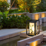 Modern Outdoor Landscape Path Lights IP55 Waterproof Deck Post Pillar Lantern Lighting
