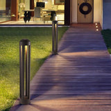 Modern Outdoor LED Landscape Post Light for Courtyard Pathways and Garden Lawns