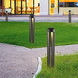 Modern Outdoor LED Landscape Post Light for Courtyard Pathways and Garden Lawns