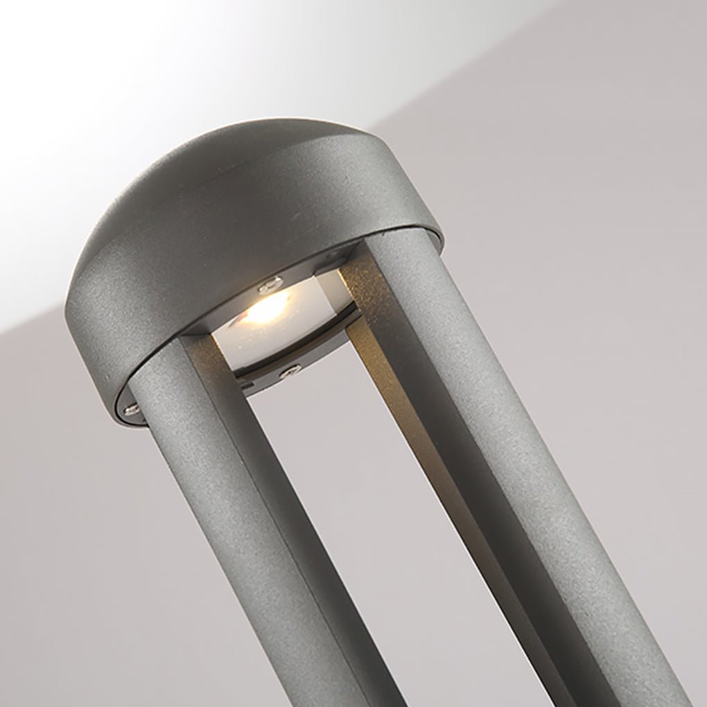 Modern Outdoor LED Landscape Post Light for Courtyard Pathways and Garden Lawns