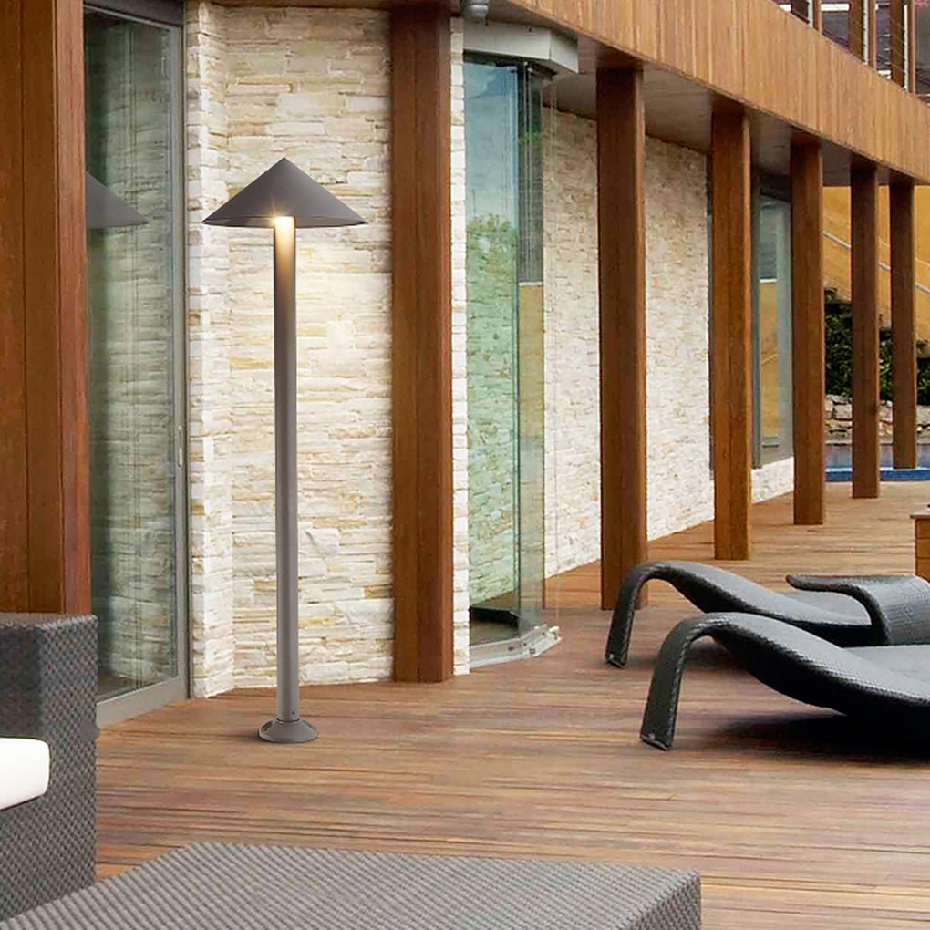 Modern Outdoor LED Post Light Waterproof Aluminum Landscape Pillar Lamp for Garden Path