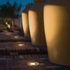 Modern Outdoor LED Recessed Step Lights Waterproof Ground Lighting for Decks Pathways and Gardens