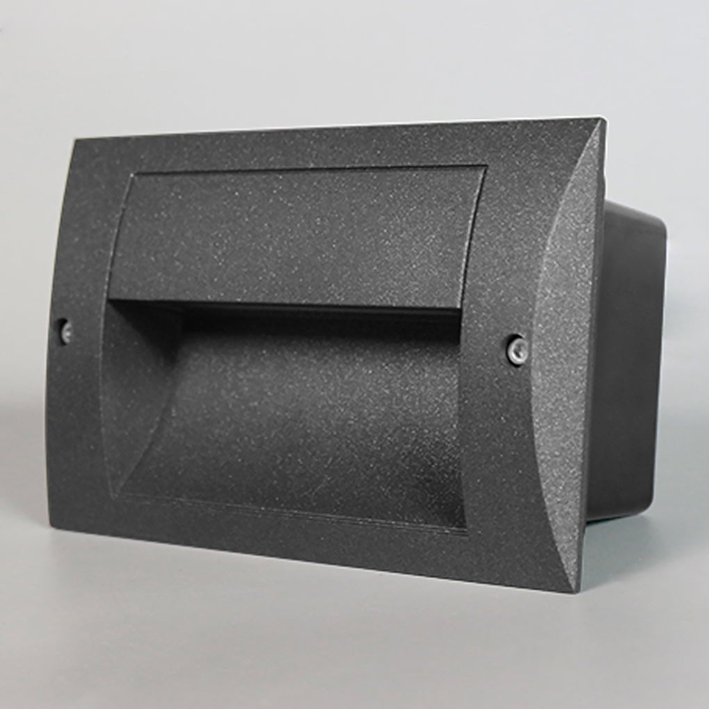 Modern Outdoor LED Stair Light IP65 Waterproof Recessed Step Lamp for Pathway Corridor and Patio