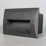 Modern Outdoor LED Stair Light IP65 Waterproof Recessed Step Lamp for Pathway Corridor and Patio