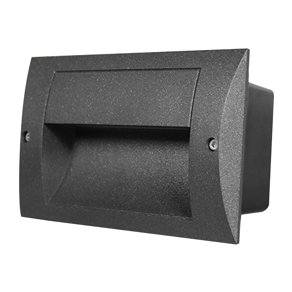 Modern Outdoor LED Stair Light IP65 Waterproof Recessed Step Lamp for Pathway Corridor and Patio