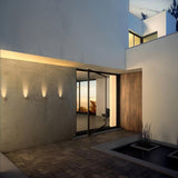 Modern Outdoor LED Wall Light Waterproof IP54 Exterior Sconce Stainless Steel Garden Porch Lamp
