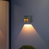 Modern Outdoor LED Wall Sconce IP65 Waterproof Exterior Up and Down Garden Path Light Fixture