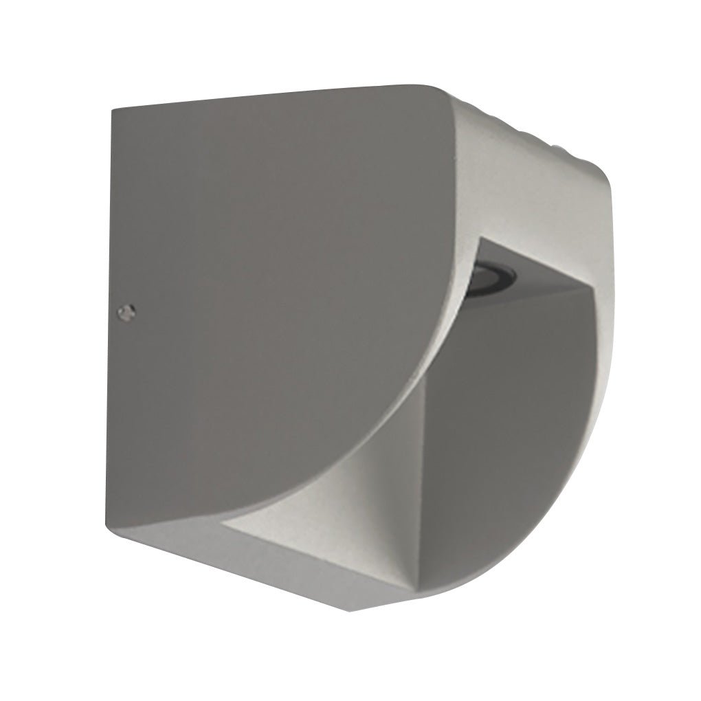 Modern Outdoor LED Wall Sconce IP65 Waterproof Exterior Up and Down Garden Path Light Fixture
