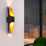 Modern Outdoor LED Wall Sconce Waterproof Up and Down Exterior House Light