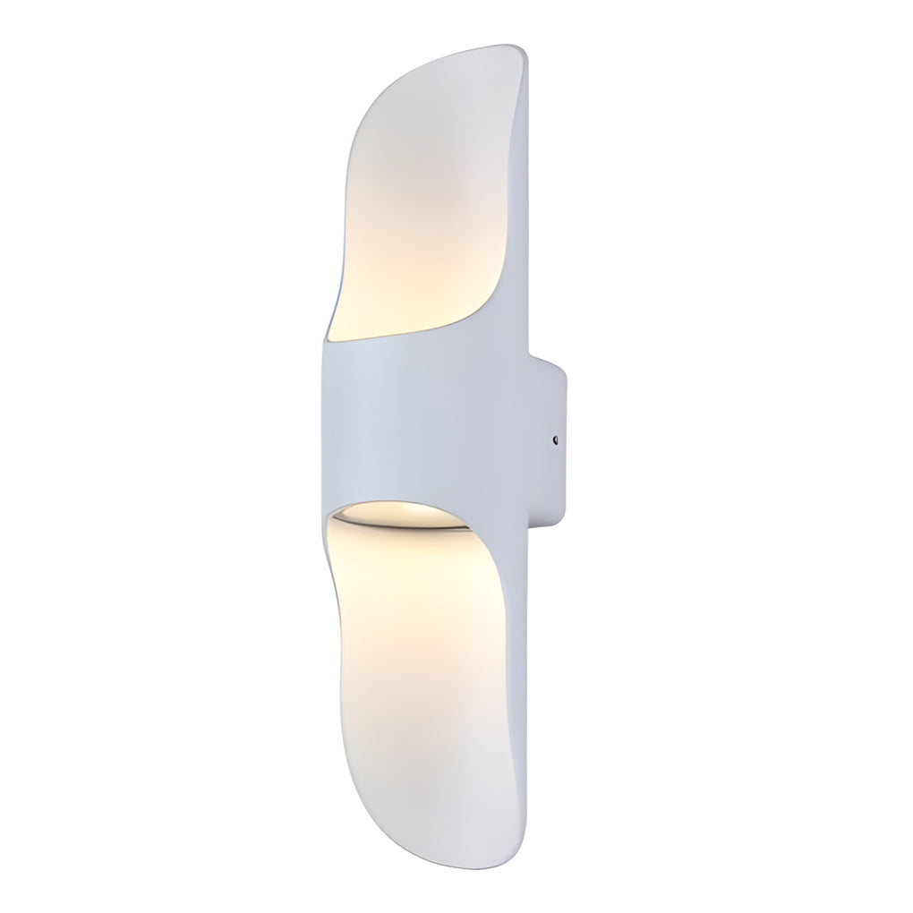 Modern Outdoor LED Wall Sconce Waterproof Up and Down Exterior House Light