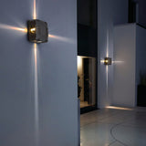 Modern Outdoor LED Waterproof Wall Light IP65 Exterior Porch Sconce for Villa Patio Garden