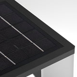Modern Outdoor Solar Fence Post Lights Mountain Scenery Waterproof LED Landscape Pillar Lighting