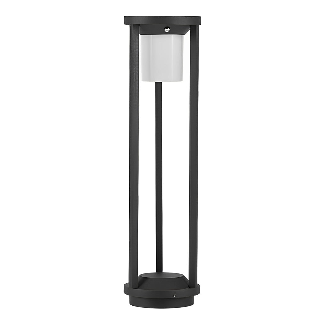 Modern Outdoor Solar Path Lights Waterproof LED Landscape Lighting with 3 Color Dimming Modes