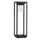 Modern Outdoor Solar Path Lights Waterproof LED Landscape Lighting with 3 Color Dimming Modes