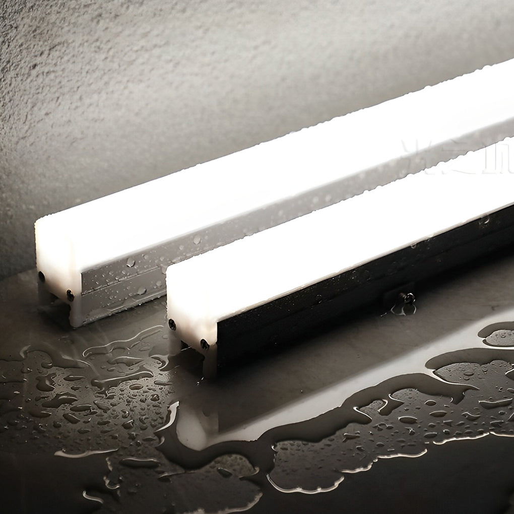 Modern Outdoor Waterproof LED Linear Wall Washer Light DC24V IP65 Building Accent Lighting White