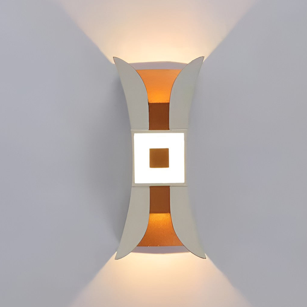 Modern Outdoor Waterproof LED Up and Down Wall Washer Sconce Light for Home and Garden