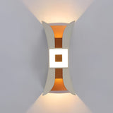 Modern Outdoor Waterproof LED Up and Down Wall Washer Sconce Light for Home and Garden