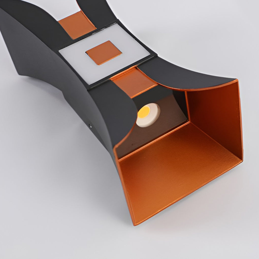 Modern Outdoor Waterproof LED Up and Down Wall Washer Sconce Light for Home and Garden
