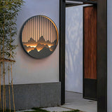 Modern Outdoor Waterproof LED Wall Sconce Stainless Steel Landscape Garden Lighting for Balcony Villa