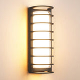 Modern Outdoor Waterproof LED Wall Sconce with Double Layer Acrylic Lampshade for Exterior Gate and Porch