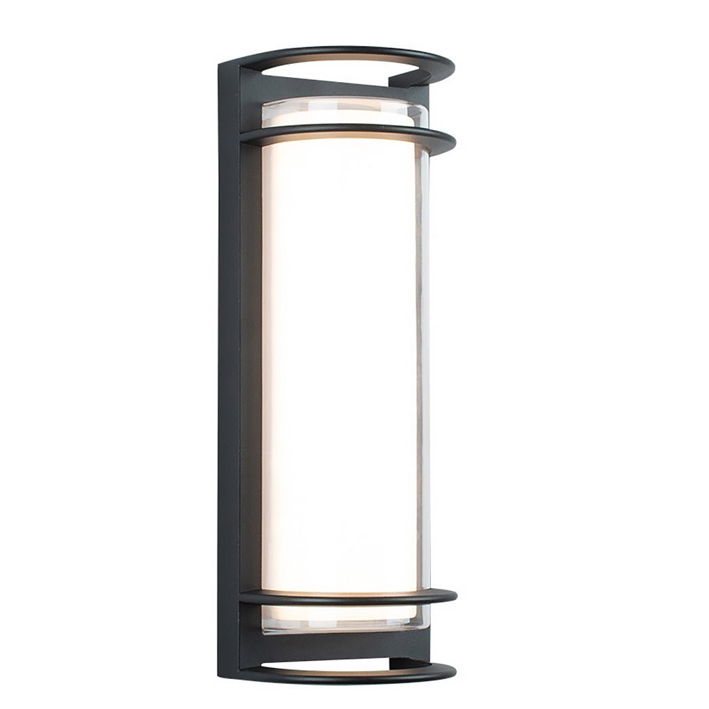 Modern Outdoor Waterproof LED Wall Sconce with Double Layer Acrylic Lampshade for Exterior Gate and Porch