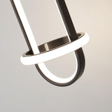 Modern Oval Brass LED Wall Sconce Scandinavian Style Three Color Temperature Fixture
