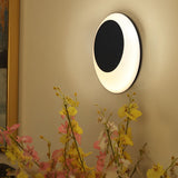Modern Oval LED Waterproof Wall Sconce Nordic Aluminum Outdoor Indoor Decorative Light