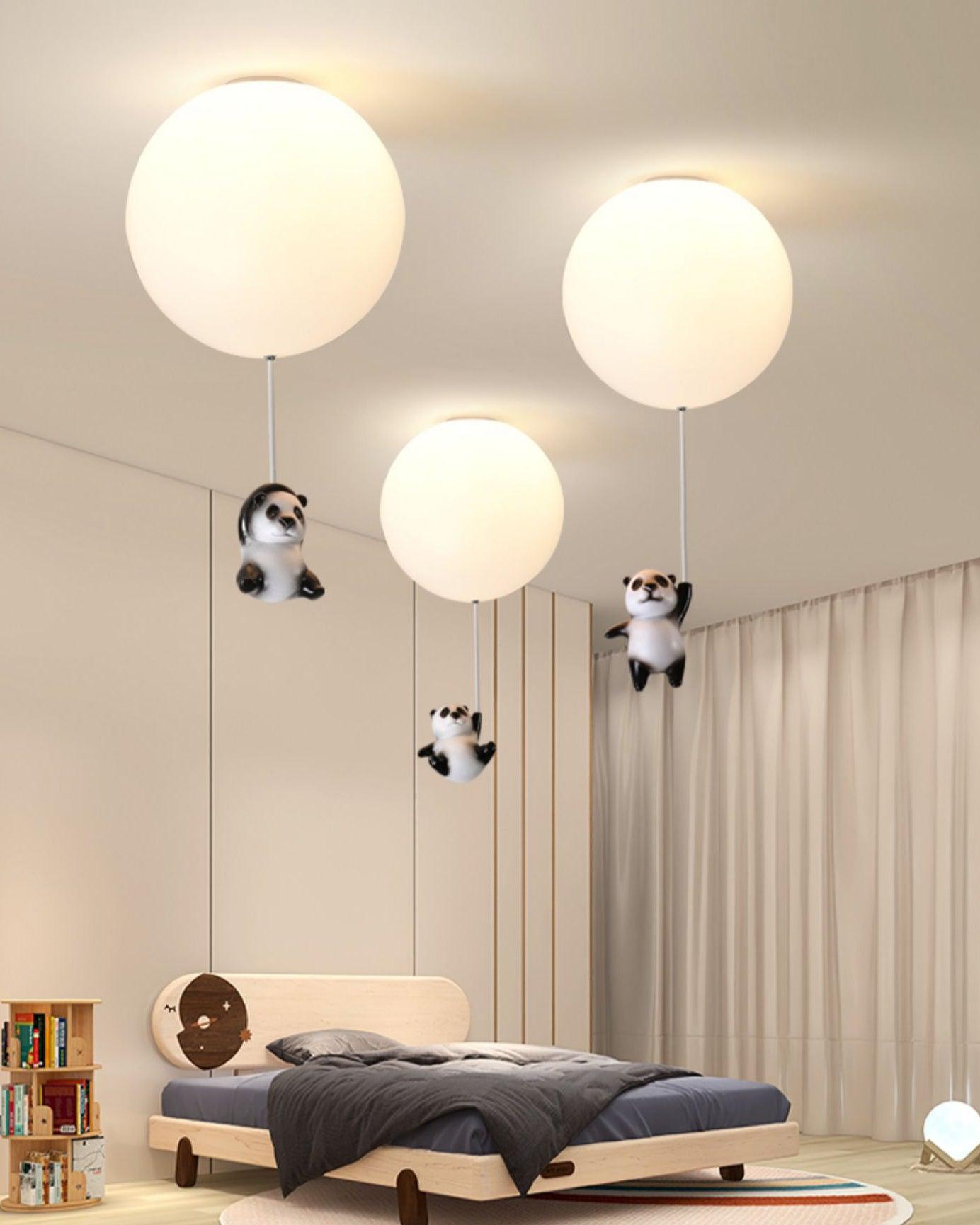 modern-panda-pendant-light-for-kids-room-animal-theme-nursery-ceiling-lamp-with-glass-globe
