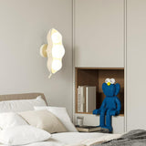 Modern Pea Shaped Glass and Brass Wall Sconce Lighting for Contemporary Interiors