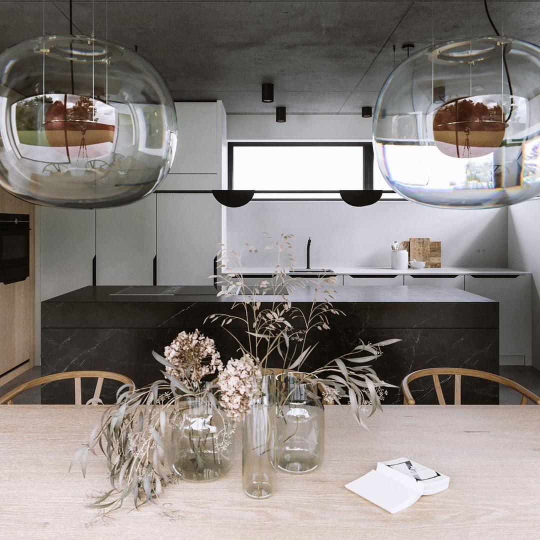modern-pearl-sphere-pendant-lamp-with-matte-inner-core-and-clear-glass-shade