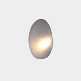 Modern Pebble Shaped Bubble Glass Wall Sconce Organic Stone Inspired LED Lamp