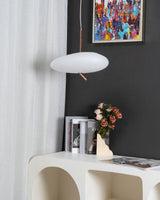 Modern Pebbles Glass Pendant Light with Minimalist LED Design for Contemporary Living Rooms