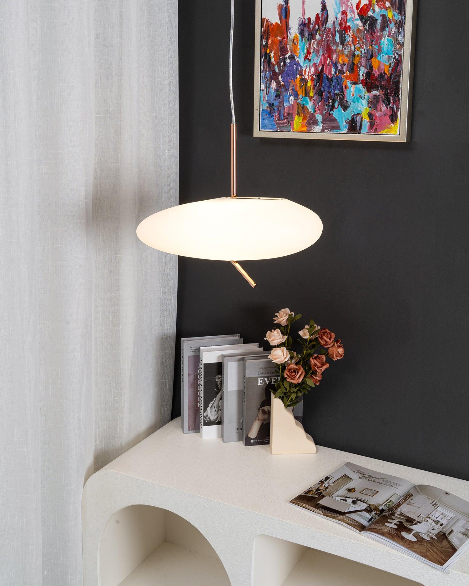 Modern Pebbles Glass Pendant Light with Minimalist LED Design for Contemporary Living Rooms